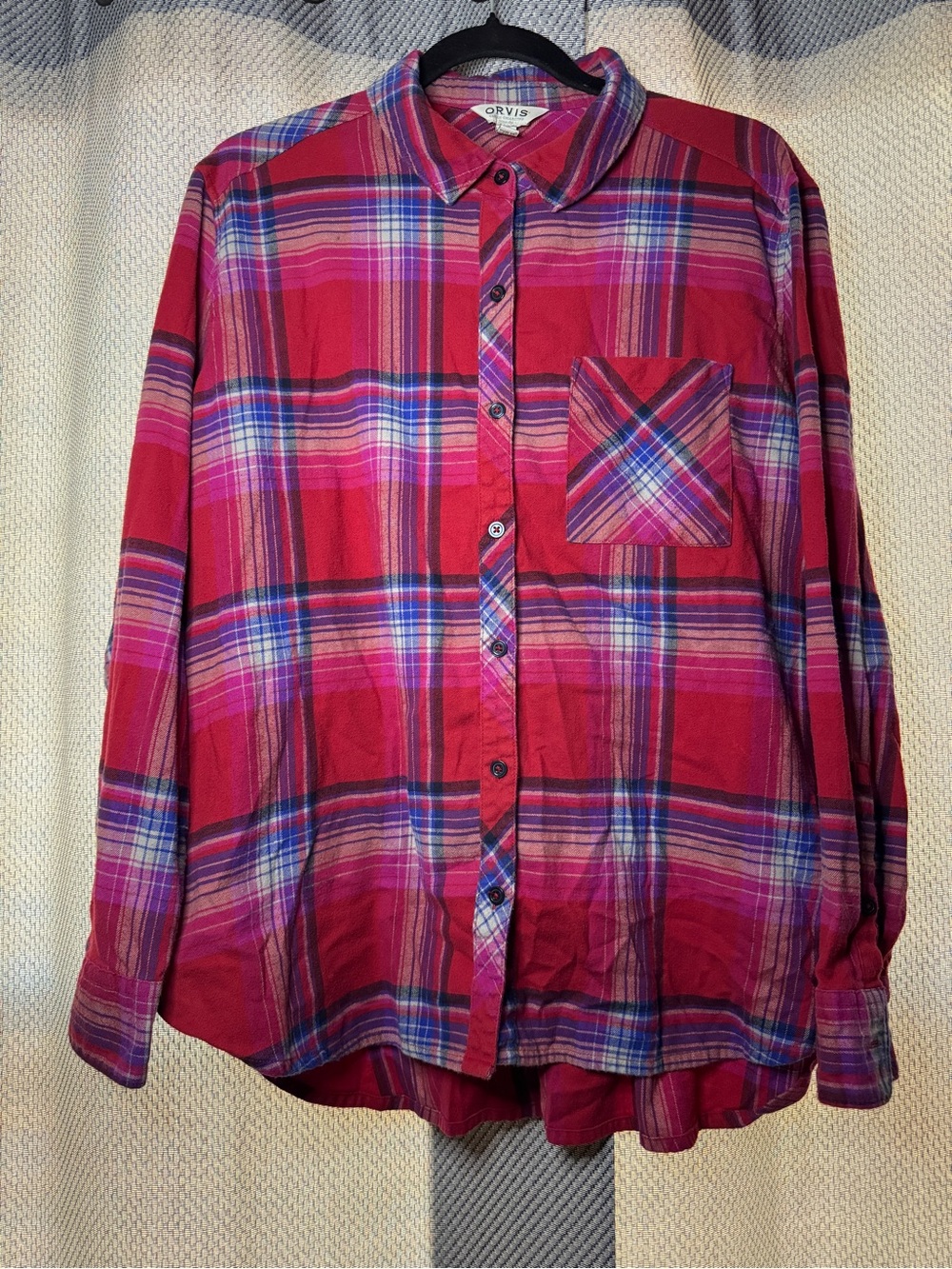 Orvis Plaid Flannel Shirt